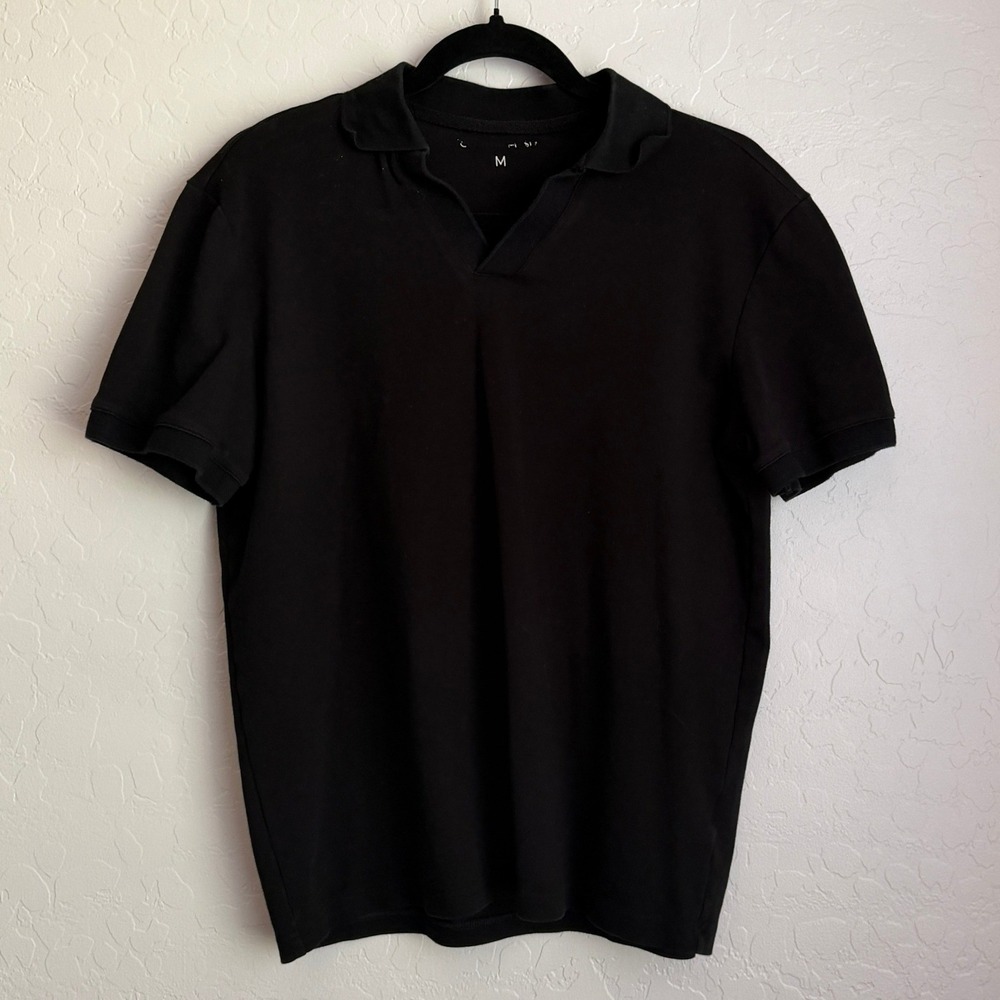 Co.Thirty Six Men's Short Sleeve Shirt Black Medium
